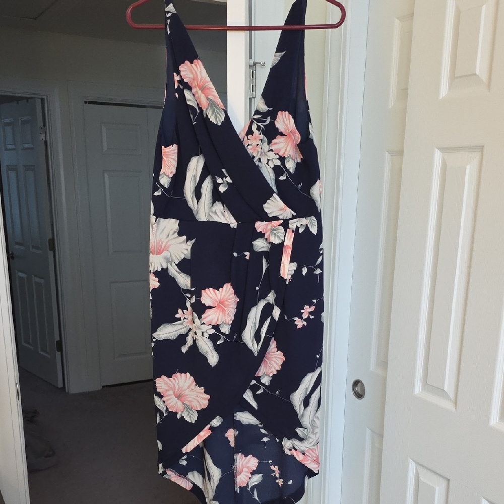 Floral Wrap Dress